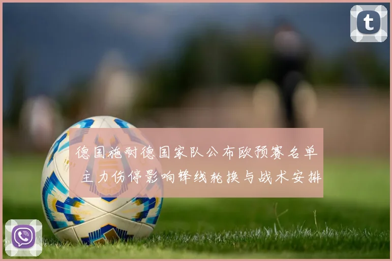 德国施耐德国家队公布欧预赛名单 主力伤停影响锋线轮换与战术安排